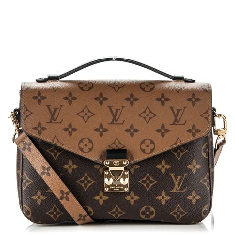 louis vuitton reverse monogram pochette|louis vuitton tote reverse monogram.